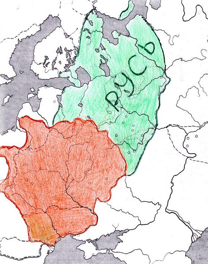 Русь и литва в 13 15 веках контурная карта