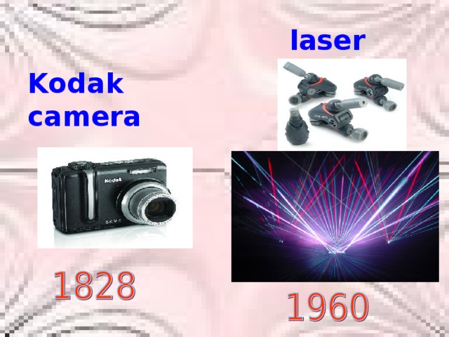 laser Kodak camera 
