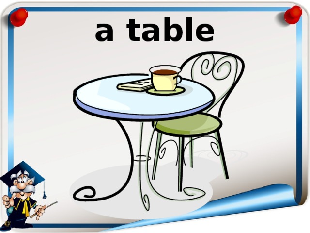 a table 