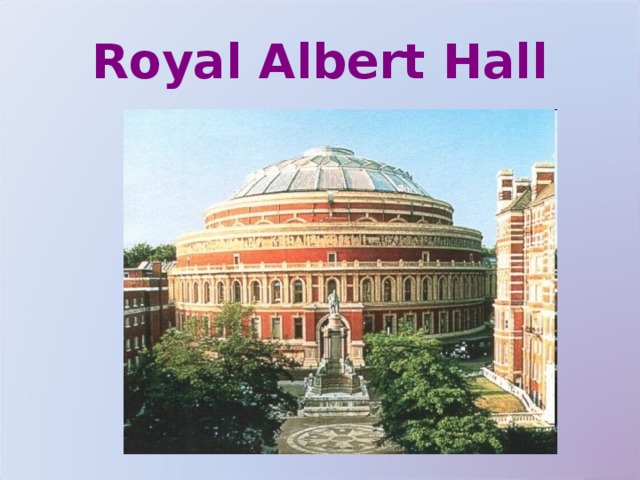 Royal Albert Hall 