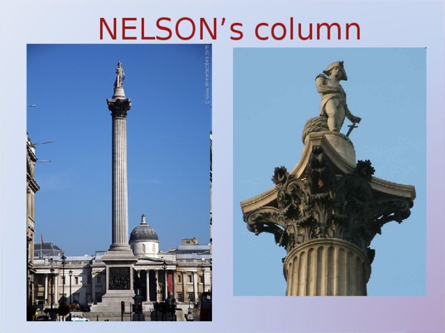 NELSON’s column 