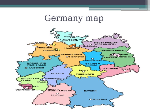 Germany map 