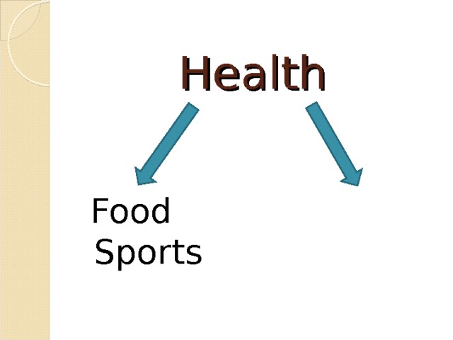 Health   Food Sports 