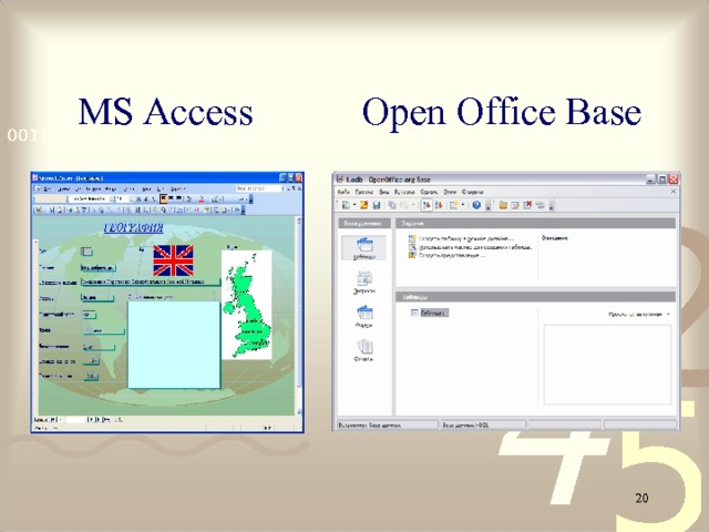 MS Access Open Office Base    