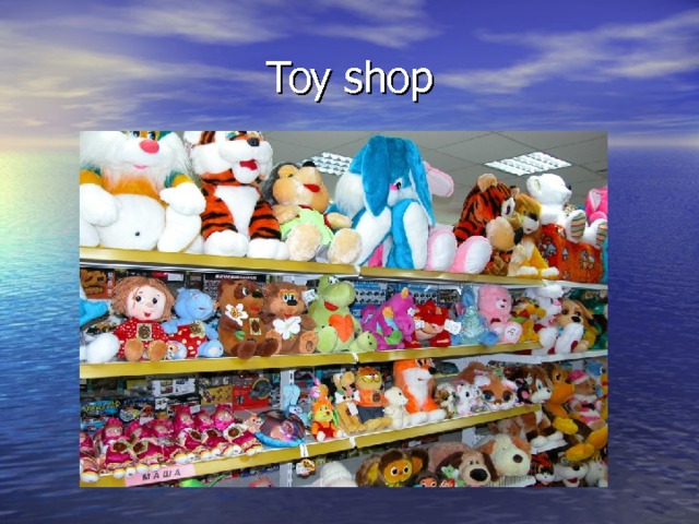 Toy shop 