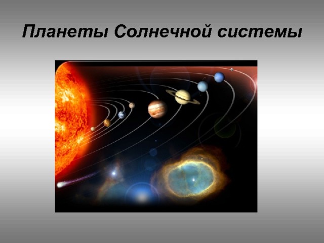 Планеты Солнечной системы 