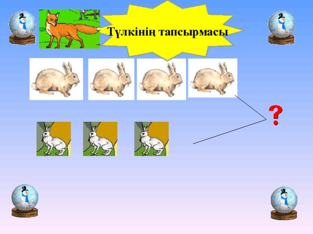 Түлкінің тапсырмасы 