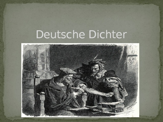 Deutsche Dichter 