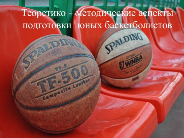 Теоретико – методические аспекты подготовки  юных баскетболистов 