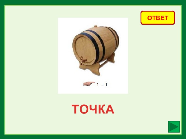 ОТВЕТ ТОЧКА 