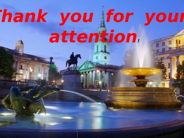 Thank you for your attention !