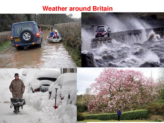 Weather around Britain
