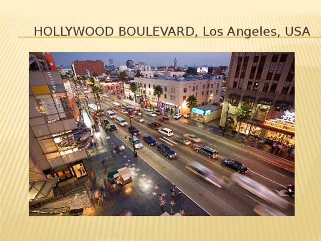 HOLLYWOOD BOULEVARD, Los Angeles, USA