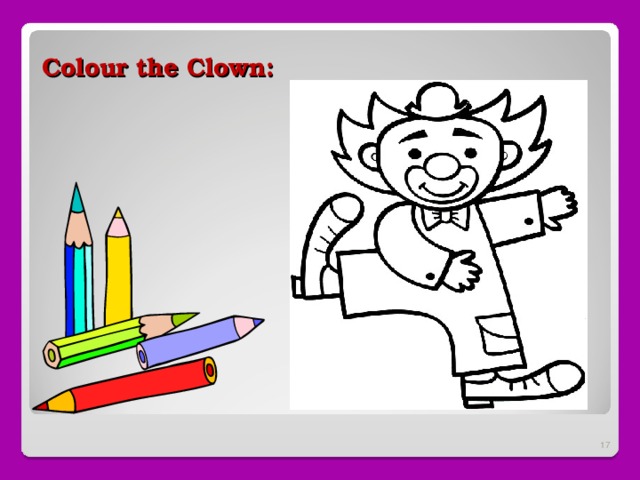 Colour the Clown :