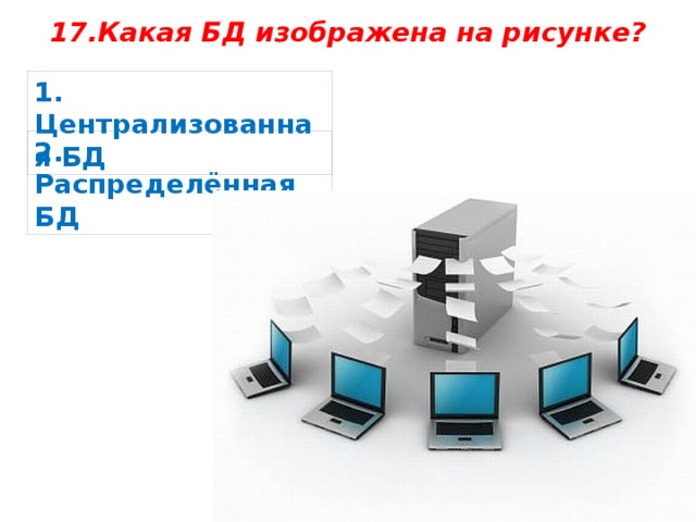 Какая БД изображена на рисунке?