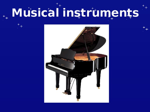 Musical  instruments