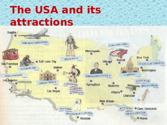 The USA and its attractions