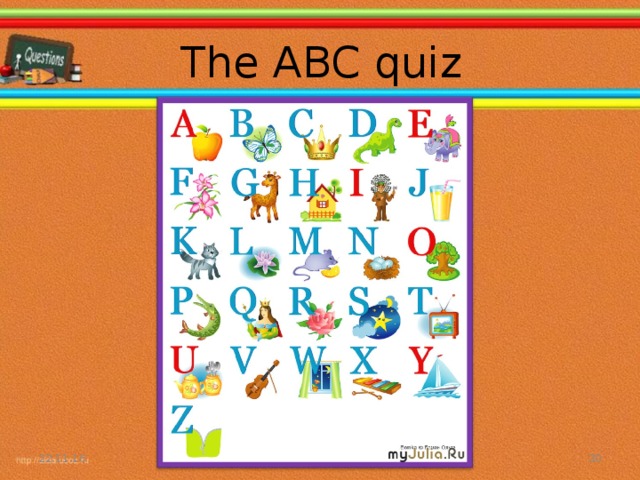 The ABC quiz 22.11.16